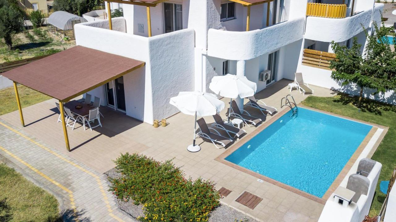 קיוטארי Rhodian Dunes Villas With Private Pool מראה חיצוני תמונה