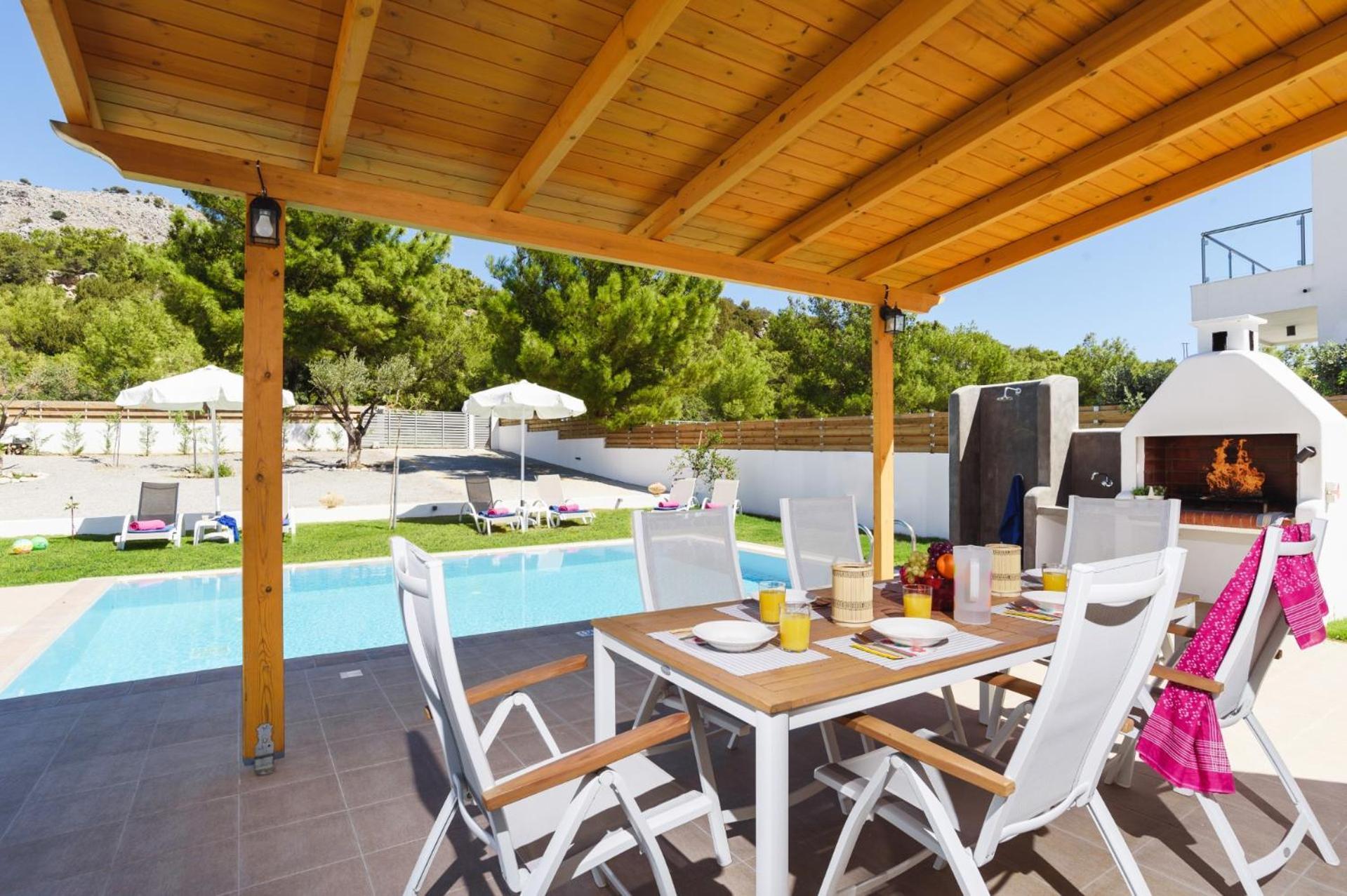 קיוטארי Rhodian Dunes Villas With Private Pool מראה חיצוני תמונה